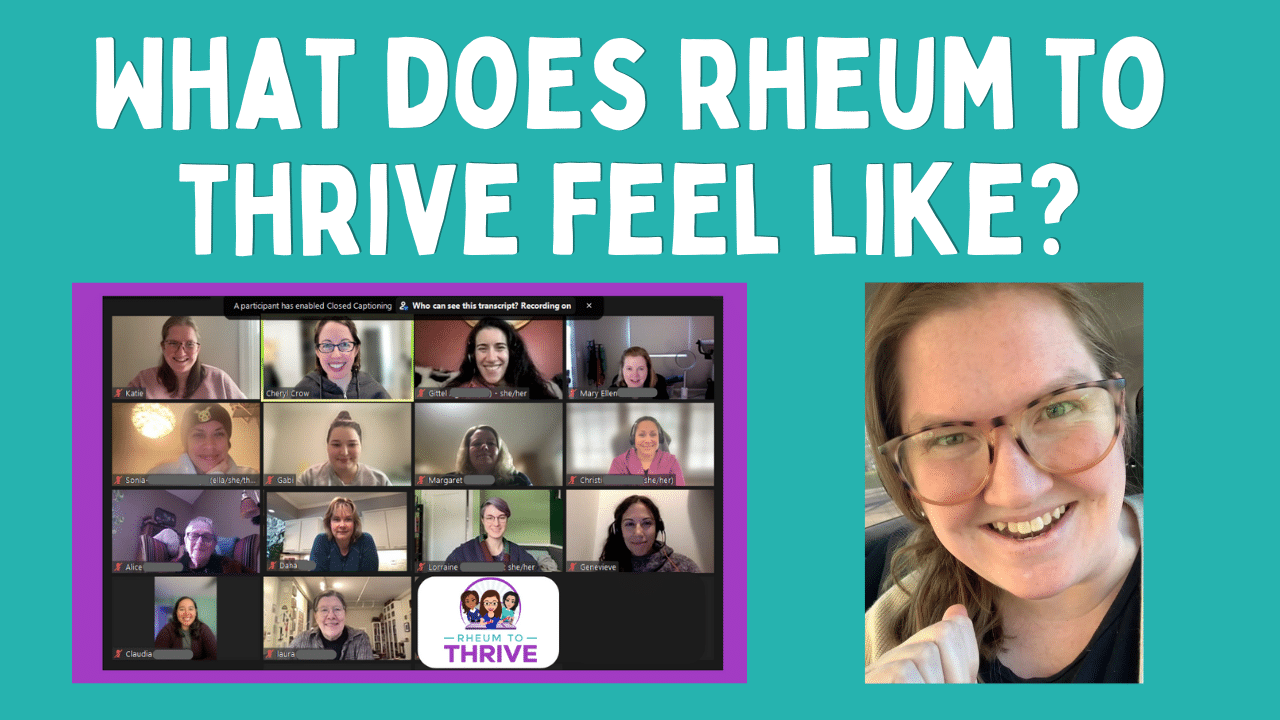What does the Rheum to THRIVE Rheumatoid Arthritis Support Group Feel